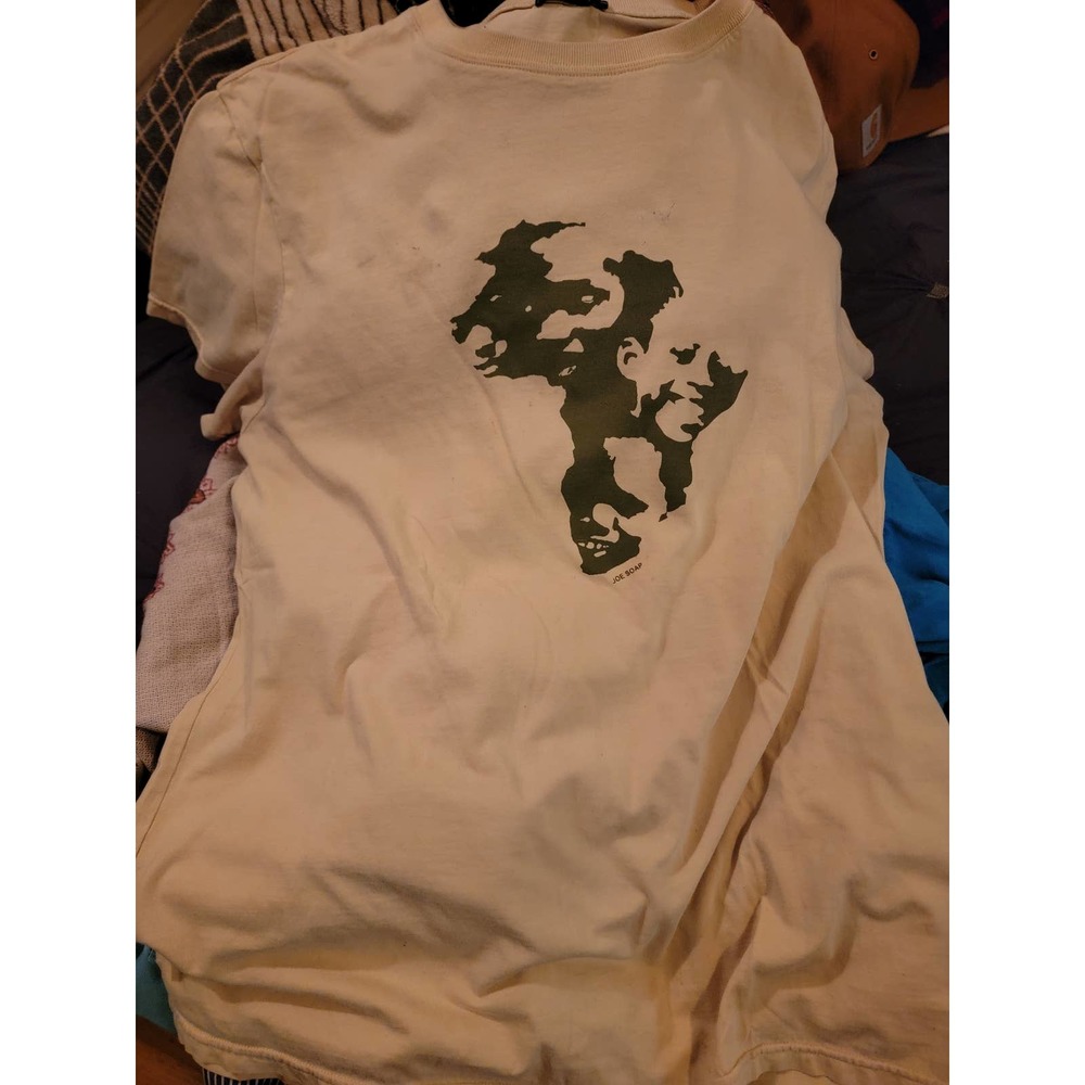 Cotton T-shirt w/ African Leaders Logo